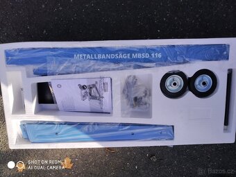 PRODÁM NOVOU Pásovou pilu na kov GÜDE MBSD 116 DIGITALNÍ - 5