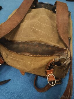 Wehrmacht - tele s širokými popruhy Tornister M34 - 5