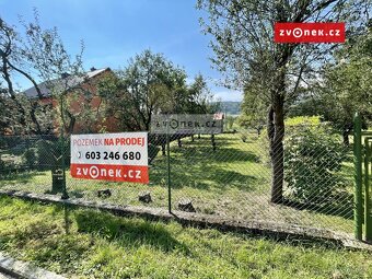 Stavební pozemek Zlín - Lužkovice, s chatou. - 5