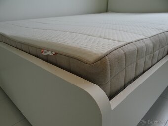 Postel IKEA ASKVOLL 140 x 200 cm s roštem LONSET - 5