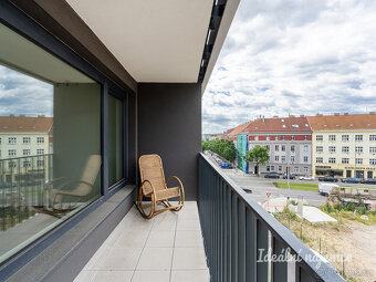 Pronájem bytu 1+kk, Střídavá, Vysočany, 19500 Kč/měs, 34 m2 - 5