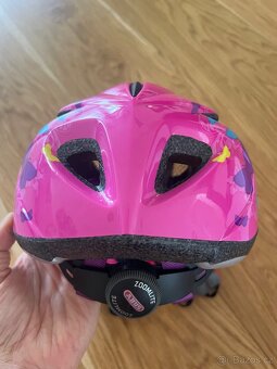 Detska helma Abus Rookie top stav a rukavice - 5
