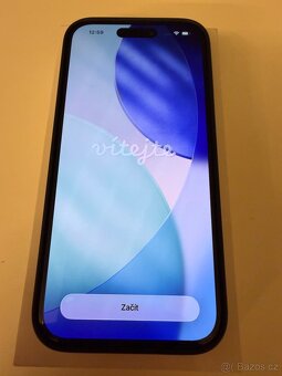 iPhone 15 PRO, 128GB, černý titan, TOP STAV - 5