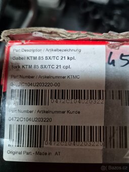 Tlumiče WP XACT - PRO KTM SX 85 - 5