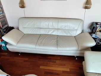 Kožené gauče - sada dvou - 5