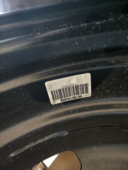 Prodám originální disky plech Peugeot 208 6Jx15H2 - 5