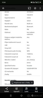 Párty reproduktor GoGEN - 5