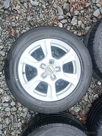 audi orig.alu 225/55 R16 .Kola jsou z modelu audi A4 kombi r - 5