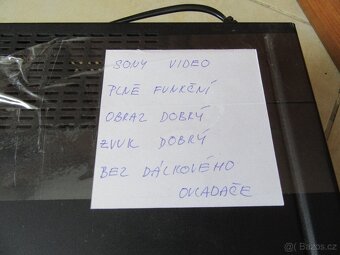 Nabízím video Sony. Plně funkční. Bez dálkového ovladače. Pů - 5