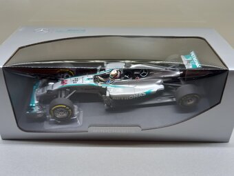 6x F1 MERCEDES 2013-2015 HAMILTON A ROSBERG MINICHAMPS 1:18 - 5
