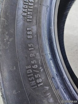 185/65/15 letni pneu CONTINENTAL a KUMHO 185 65 15 - 5