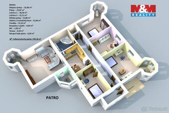 Prodej rodinného domu, 295 m², Praha, ul. Dobrošovská - 5