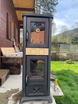 Krbové kamna s troubou - 5