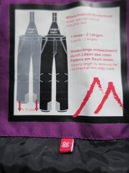 Zimní lyžařské kalhoty zn. Maier vel. 86 - 5