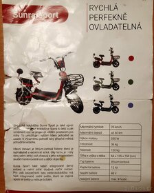 Elektrická koloběžka SUNRA - 5