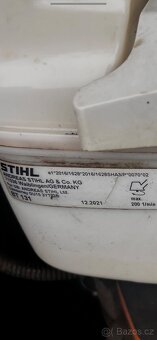 Stihl BT 131 + stihl vrták 90mm půdní jamkovač - 5