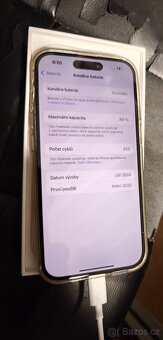 iPhone 15 128GB růžová s krabičkou bez poškození - 5