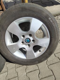 ALU disky originál Škoda 5x112 r15 - 5