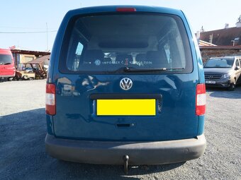 Volkswagen Caddy 1.9 TDI KLIMA CZ 5-MÍST - 5