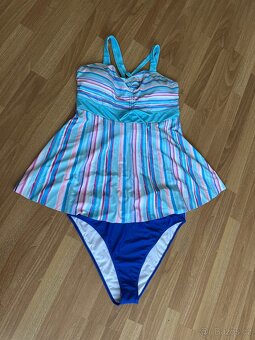 Plavky tankiny +nový spodní díl plavek 46/48 - 5