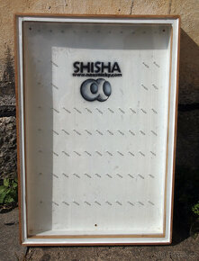 Dřevěné stojany na náušnice a vitríny - 5