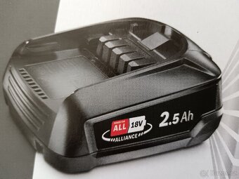 Baterie a nabíječka set Bosch 18 V, nová, nerozbalená,DOKLAD - 5