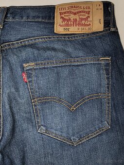 Pánské džíny - LEVIS® 501, vel. 34 x 30 - 5