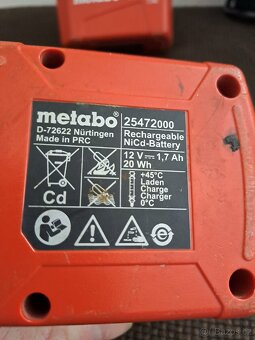 aku šroubovák METABO - 5