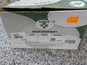 Kožené boty SANTÉ vel. 30 - 5