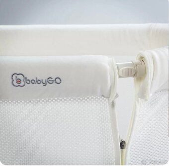 přístavná postýlka Babygo Amila creme - 5