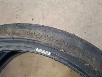 Prodám letní pneu 235/35 r19 ALTENZO - 5