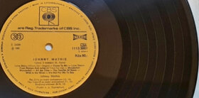 Johnny Mathis – Johnny Mathis 1982 LP deska, stav VG VYPRANÁ - 5