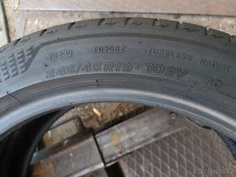 Letní pneu. Bridgestone 245/45 R19 102Y - 5
