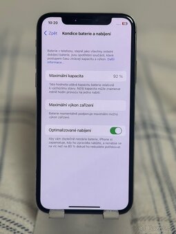 iPhone X, 64 GB - 92% baterie. - 5