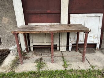 Ponk, pracovní stůl dílenský stul - 5