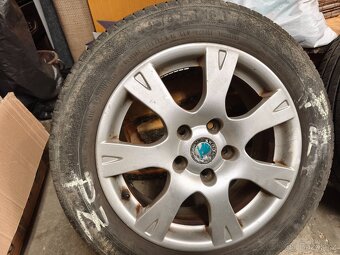 Letní pneumatiky Barum na alu discích - 5