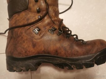 Vysoké kožené boty BECK vel 45 - 5
