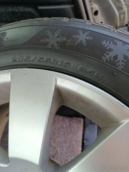 Prodám ALU kola i s pneu - 5