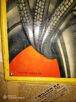 stará plechovka cedule VELO KUDRNÁČ - 5