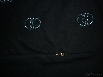 Černé dámské tričko Megi Collection - 5