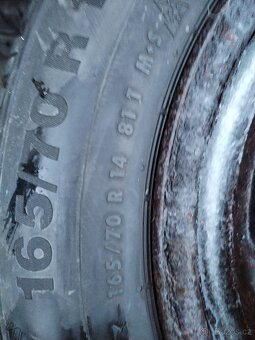 165/70/14 zimni pneu CONTI a NOKIAN 165/70 R14 - 5