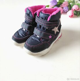 Zimní boty / sněhule pro holčičku velikost 23 - 5