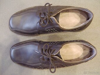 POLICEJNÍ PERFOROVANÉ KOŽENÉ POLOBOTKY - 5