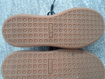 Černé boty tenisky botasky Puma - 39 - 5