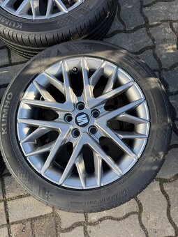 ORIGINÁL Alu SEAT, Volkswagen, Škoda R16, 5x100 - REZERVACE - 5