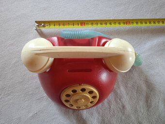 Prodám retro pokladničku dětský telefon - 5