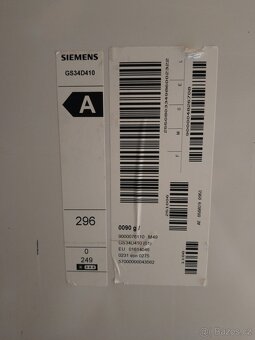 Mrazák Siemens, 8 šuplíků 185x59,5x58,5cm - 5
