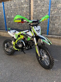 Pitbike Zuumav S3 125cc 14/12 (poloautomat) - zelená - 5