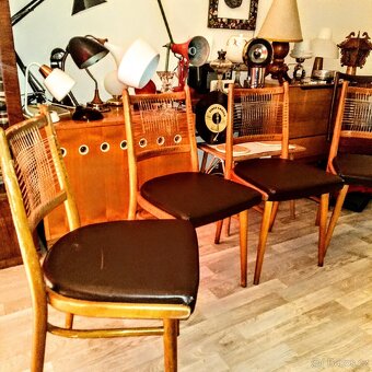 Retro židle Ton závod Jitona - 5