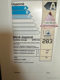 lednička s mrazákem Ardo. - 5